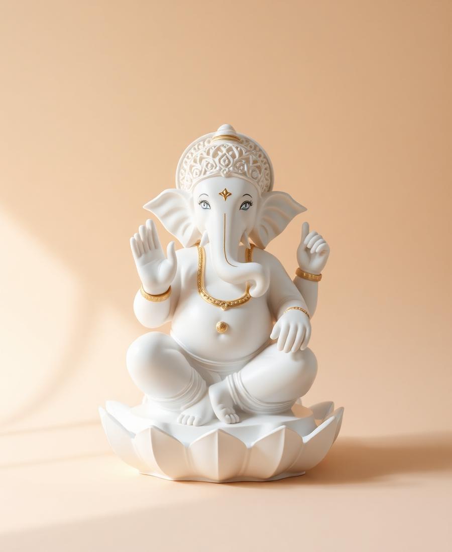 Modern Lotus Ganesh